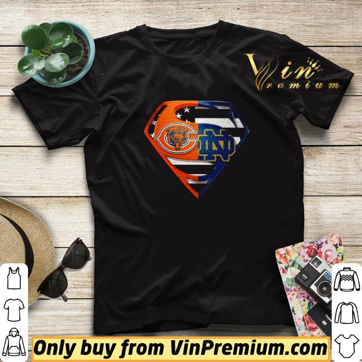 45f49b03 superman chicago bears vs notre dame fighting irish shirt sweater 4 - Superman Chicago Bears vs Notre Dame Fighting Irish shirt sweater