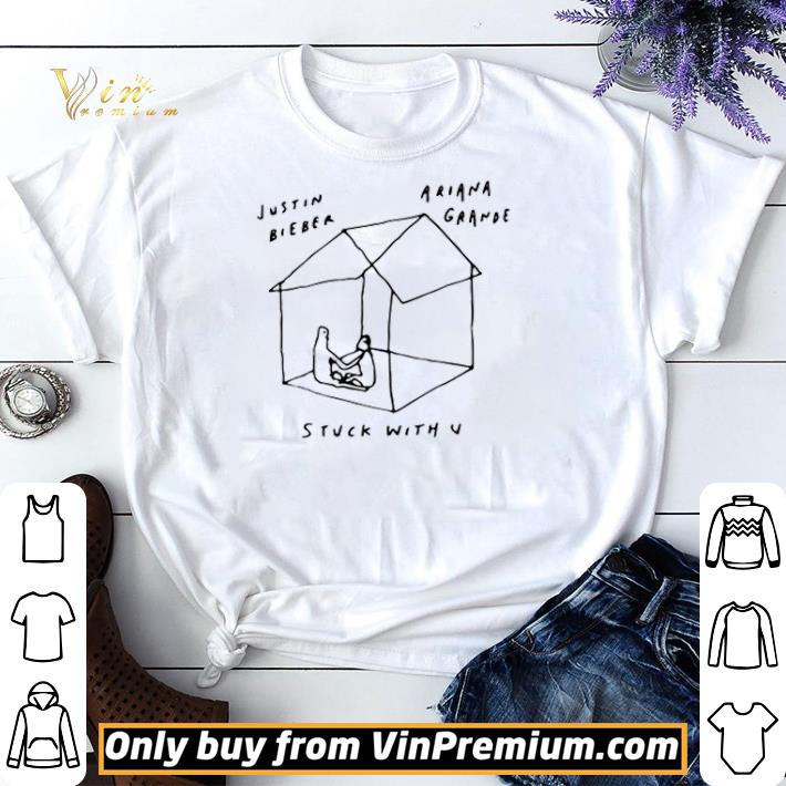 Funny Justin Bieber Ariana Grande stuck with U shirt sweater