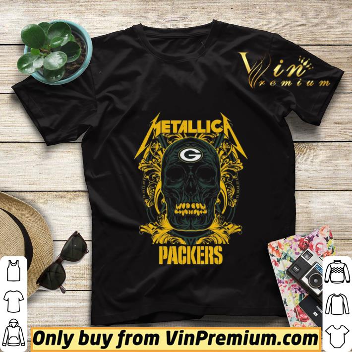475a7a1a skull metallica green bay packers shirt sweater 4 - Skull Metallica Green Bay Packers shirt sweater