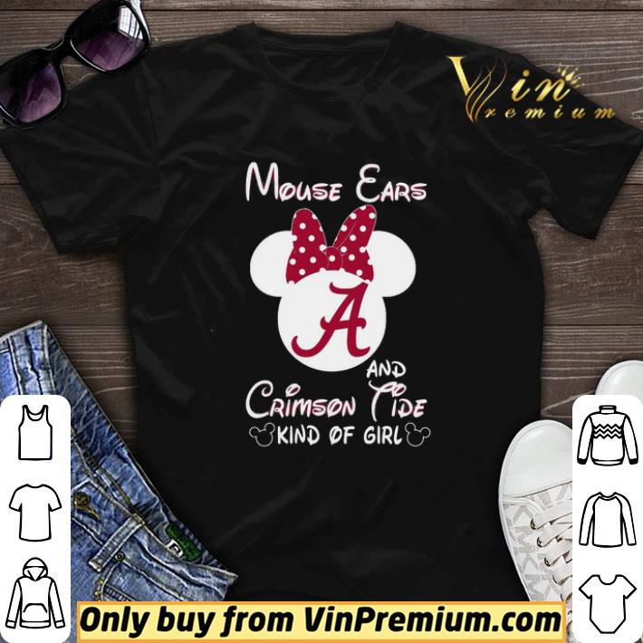 Mouse Cars And Crimson Tide Kind Of Girl shirt sweater