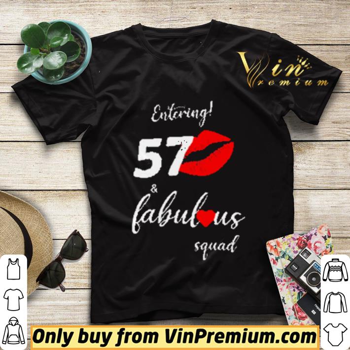 4b9ff327 lips red heart entering 57 fabulous squad shirt sweater 4 - Lips Red Heart Entering 57 Fabulous Squad shirt sweater