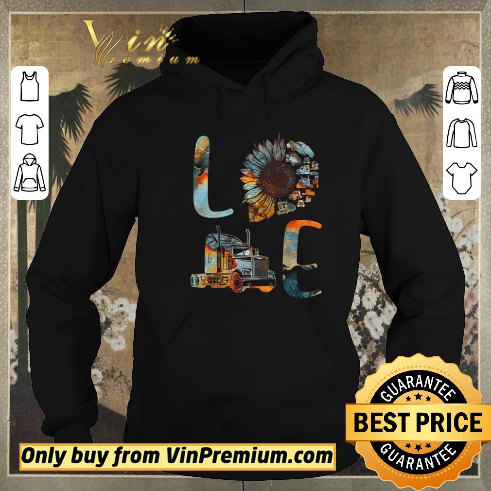 4bae536e funny love sunflower truckers shirt sweater 4 - Funny Love Sunflower Truckers shirt sweater
