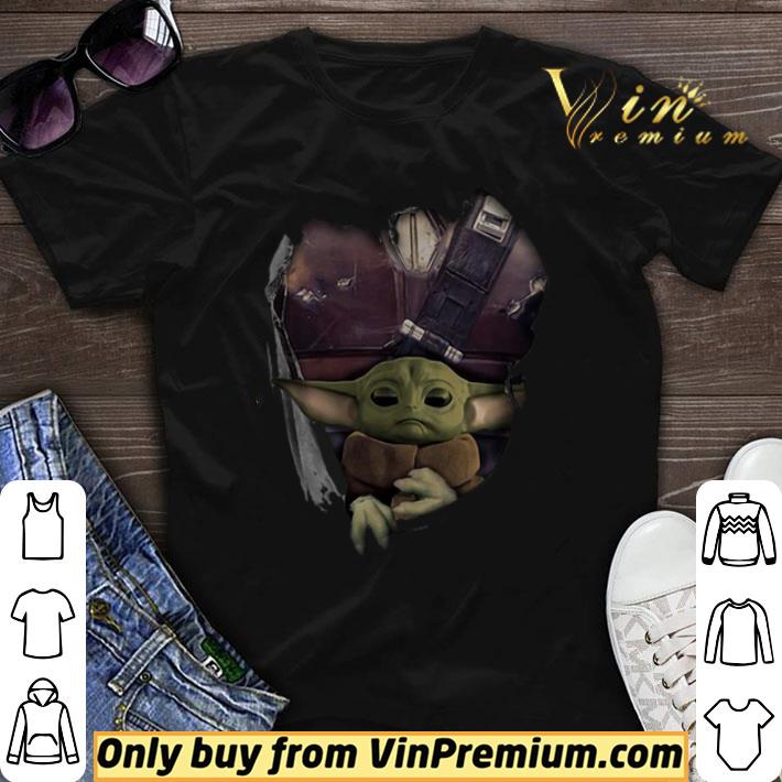 Baby Yoda The Mandalorian Torn Paper Star Wars shirt sweater