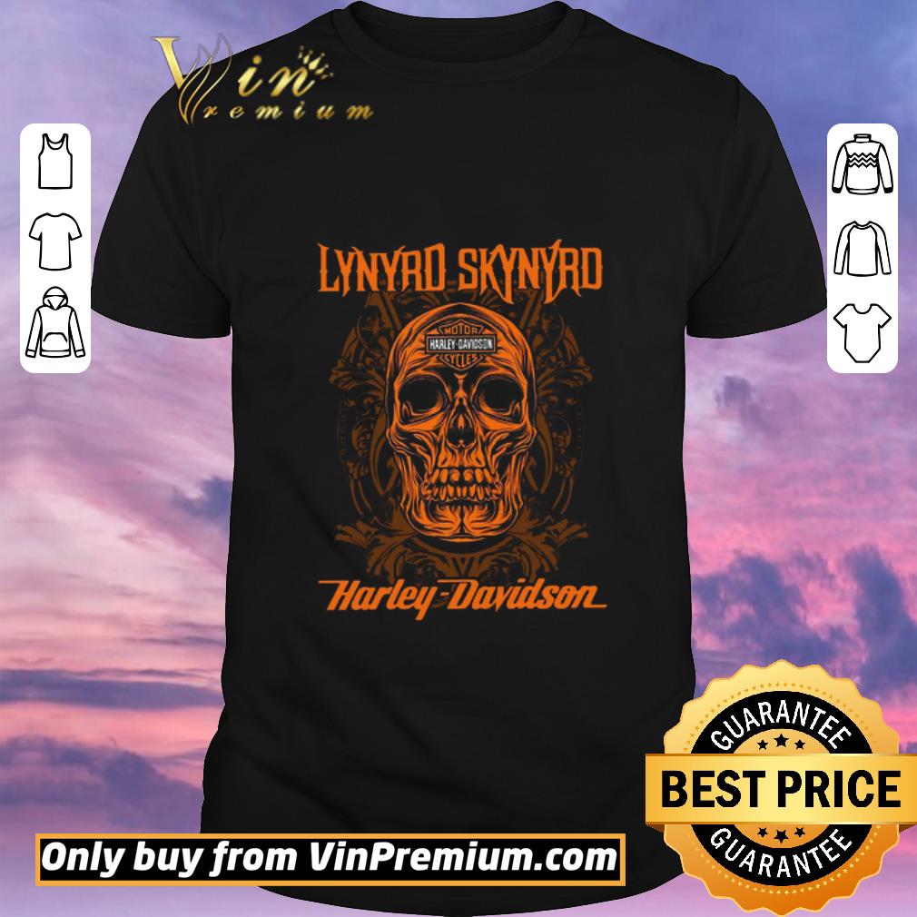 Awesome Lynyrd Skynyrd band Skull Motor Harley Davidson shirt sweater