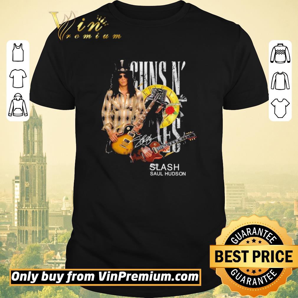 Premium Guns N Roses Slash Saul Hudson signature shirt sweater