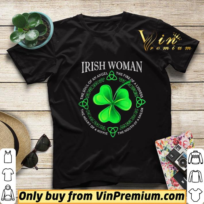 5596198f irish woman the soul of an angel the fire of a lioness shirt sweater 4 - Irish Woman The Soul Of An Angel The Fire Of A Lioness shirt sweater