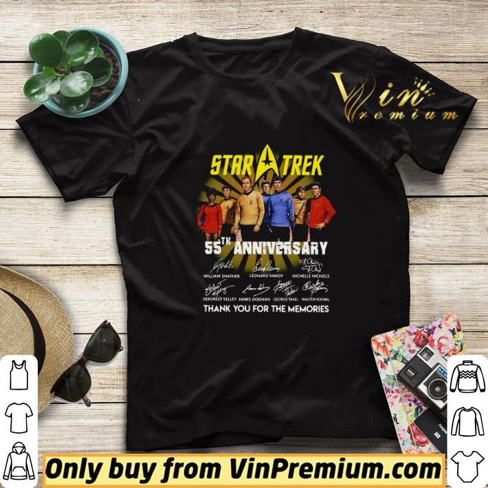 Star Trek 55th Anniversary Thank You For The Memories Signatures shirt sweater 55d4cae9 star trek 55th anniversary thank you for the memories signatures shirt sweater 4 - Star Trek 55th Anniversary Thank You For The Memories Signatures shirt sweater