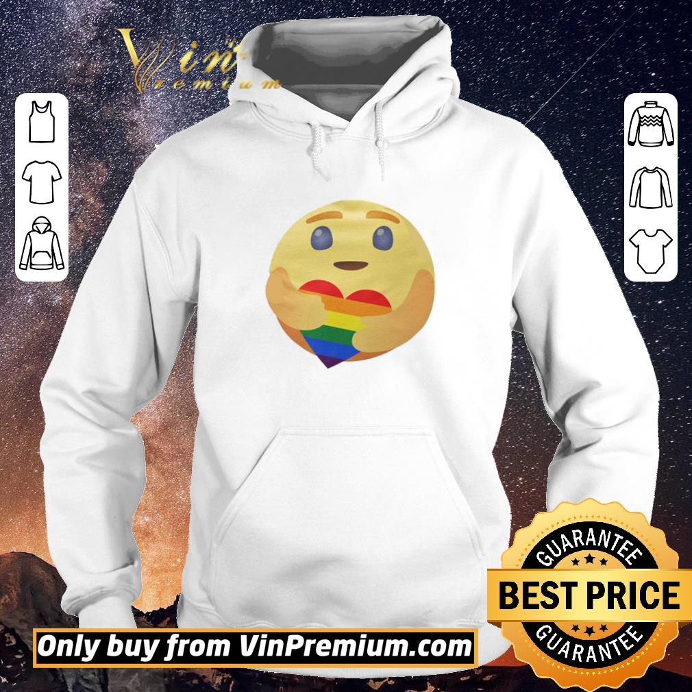 5af7c00e nice facebook care emoji hug heart rainbow color shirt sweater 4 - Nice Facebook Care Emoji Hug Heart Rainbow Color shirt sweater