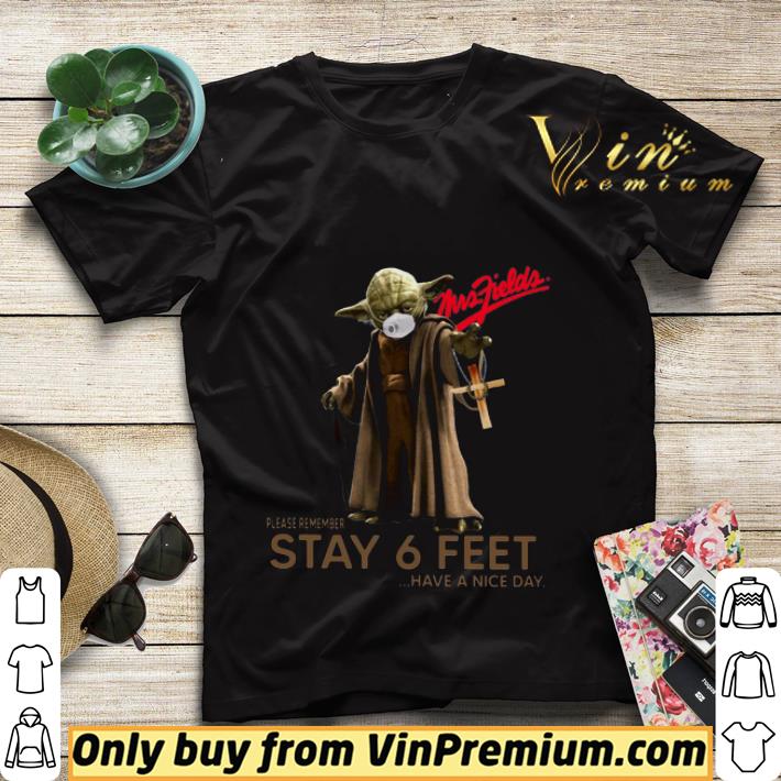 5dc8b66a master yoda face mask mrs fields please remember stay 6 feet have a nice day shirt sweater 4 - Master Yoda Face Mask Mrs Fields Please Remember Stay 6 Feet Have A Nice Day shirt sweater