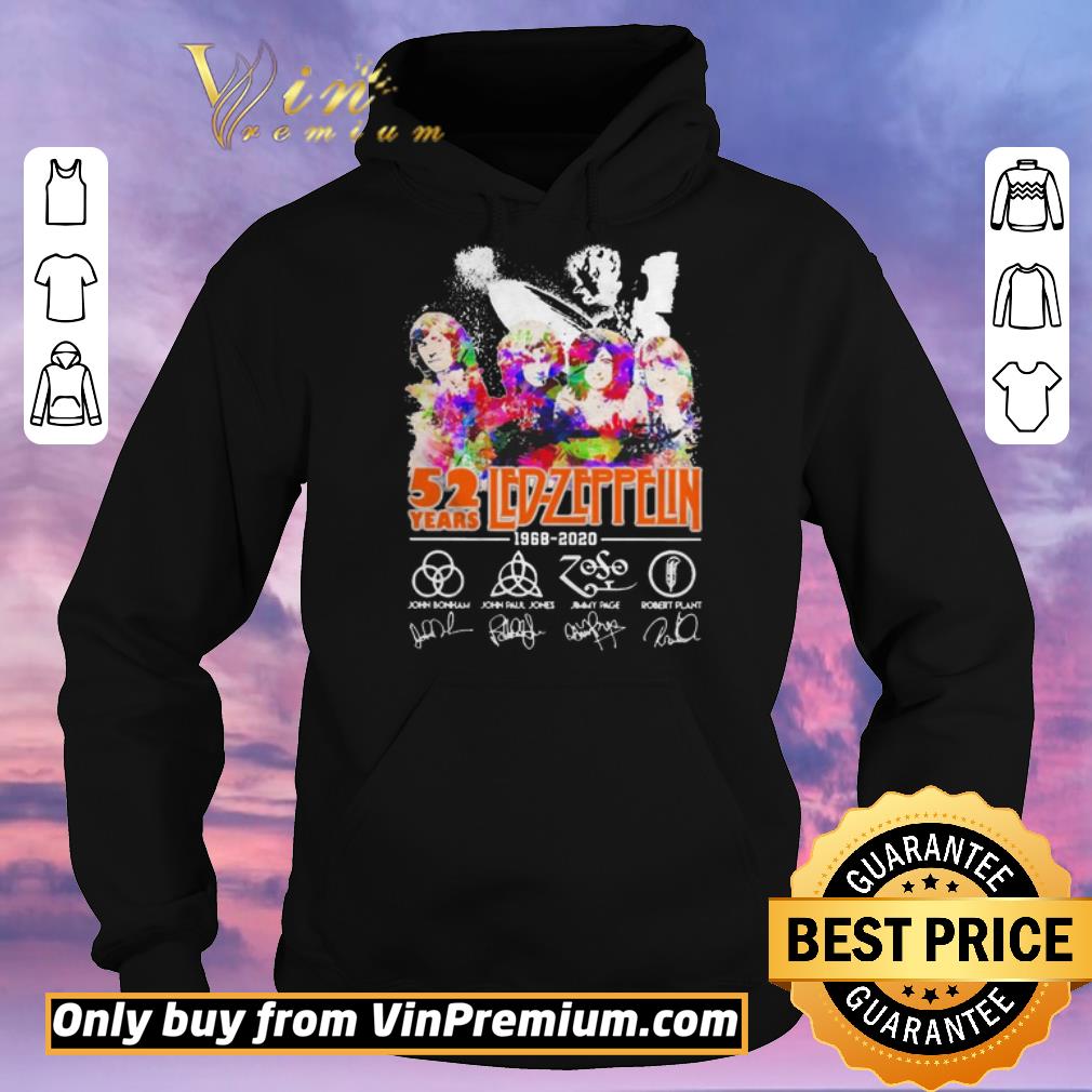 60f179d6 funny led zeppelin 52 year 1968 2020 signatures shirt sweater 4 - Funny Led Zeppelin 52 Year 1968 2020 Signatures shirt sweater