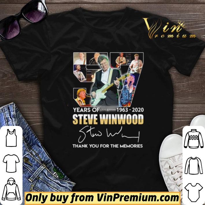 37 years of Steve Winwood thank you for the memories shirt sweater