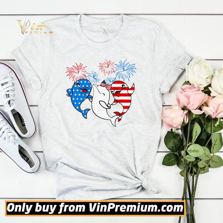 65c03479 dolphin american flag independence shirt sweater 4 - Dolphin American Flag independence shirt sweater