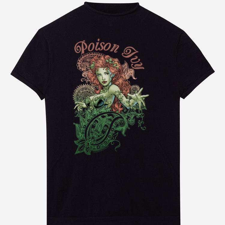 Original Justice League Poison Ivy Paisley Shirt