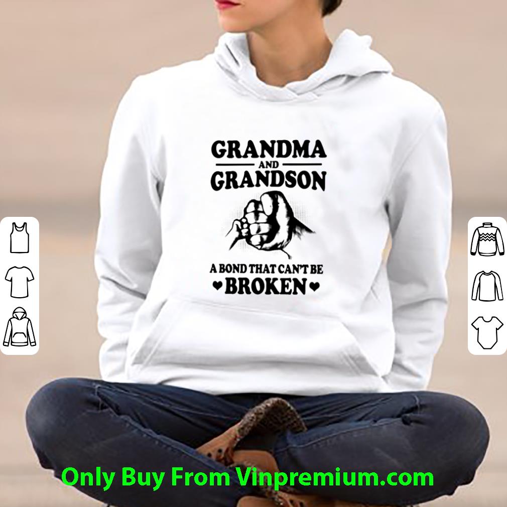 687b6fff great grandma and grandson a bond that can t be broken shirt 4 - Great Grandma And Grandson A Bond That Can’t Be Broken shirt