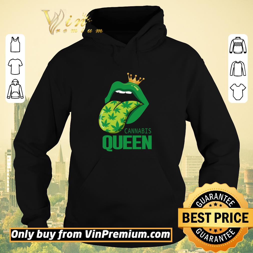 687d011c original lips green cannabis queen shirt sweater 4 - Original Lips Green Cannabis Queen shirt sweater