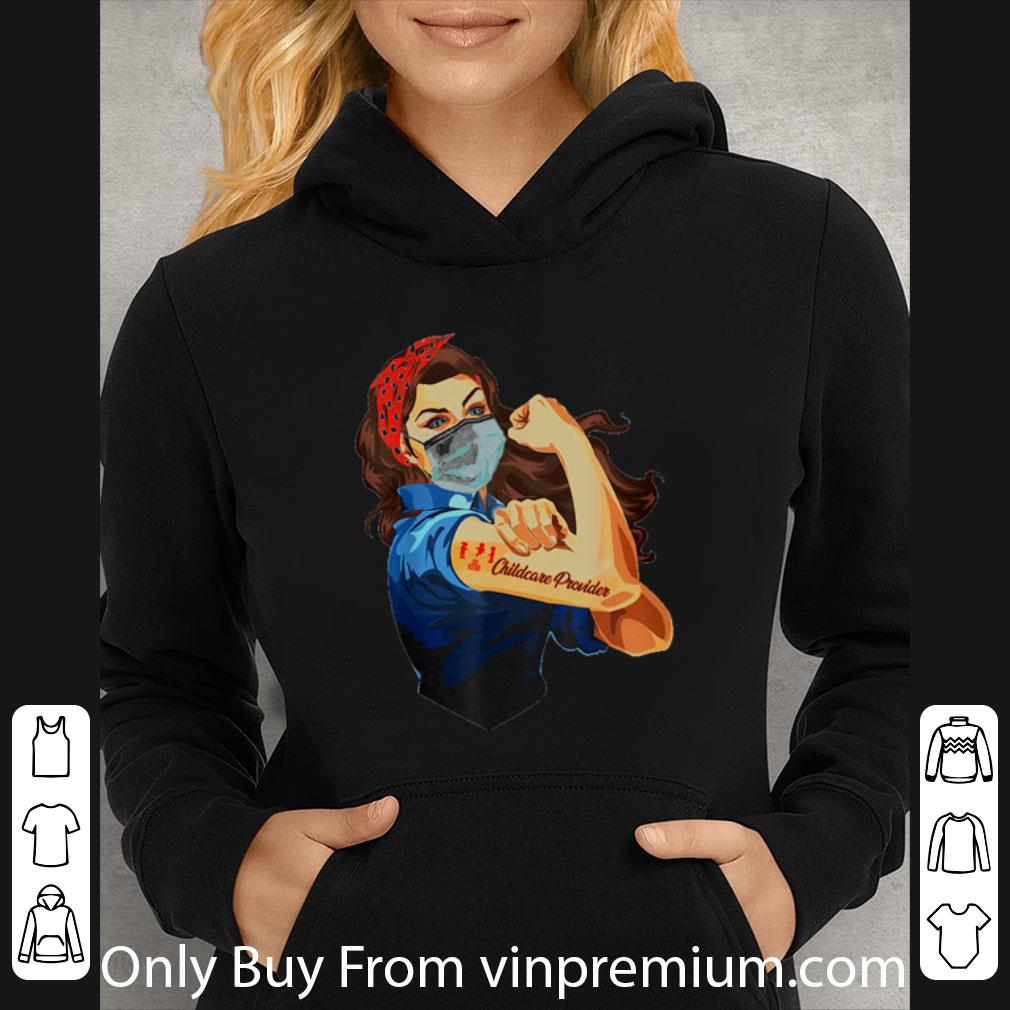 69458700 nice strong woman childcare provider tattoo shirt 4 - Nice Strong Woman Childcare Provider Tattoo shirt
