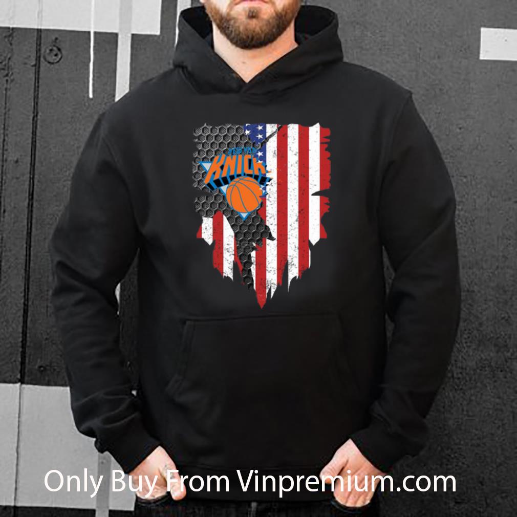 698fa154 hot new york knicks american flag shirt 4 - Hot New York Knicks American Flag shirt
