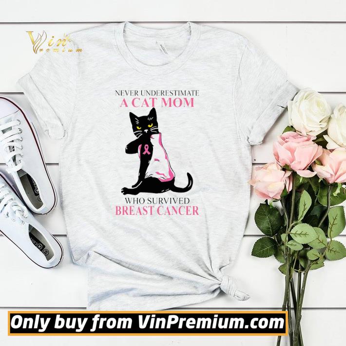 6b9ada79 a cat mom who survived breast cancer shirt sweater 4 - A cat mom who survived Breast Cancer shirt sweater