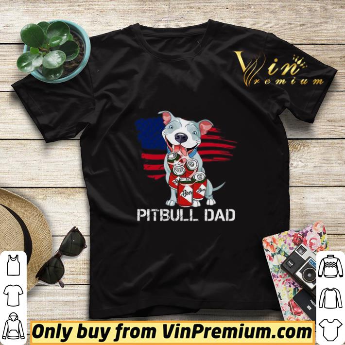 6cb4f4de pitbull dad flag beer father s day shirt sweater 4 - Pitbull Dad Flag beer father’s day shirt sweater