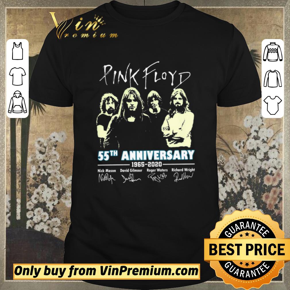 Awesome Original Pink Floyd 55th Anniversary 1965 2020 Signature shirt sweater