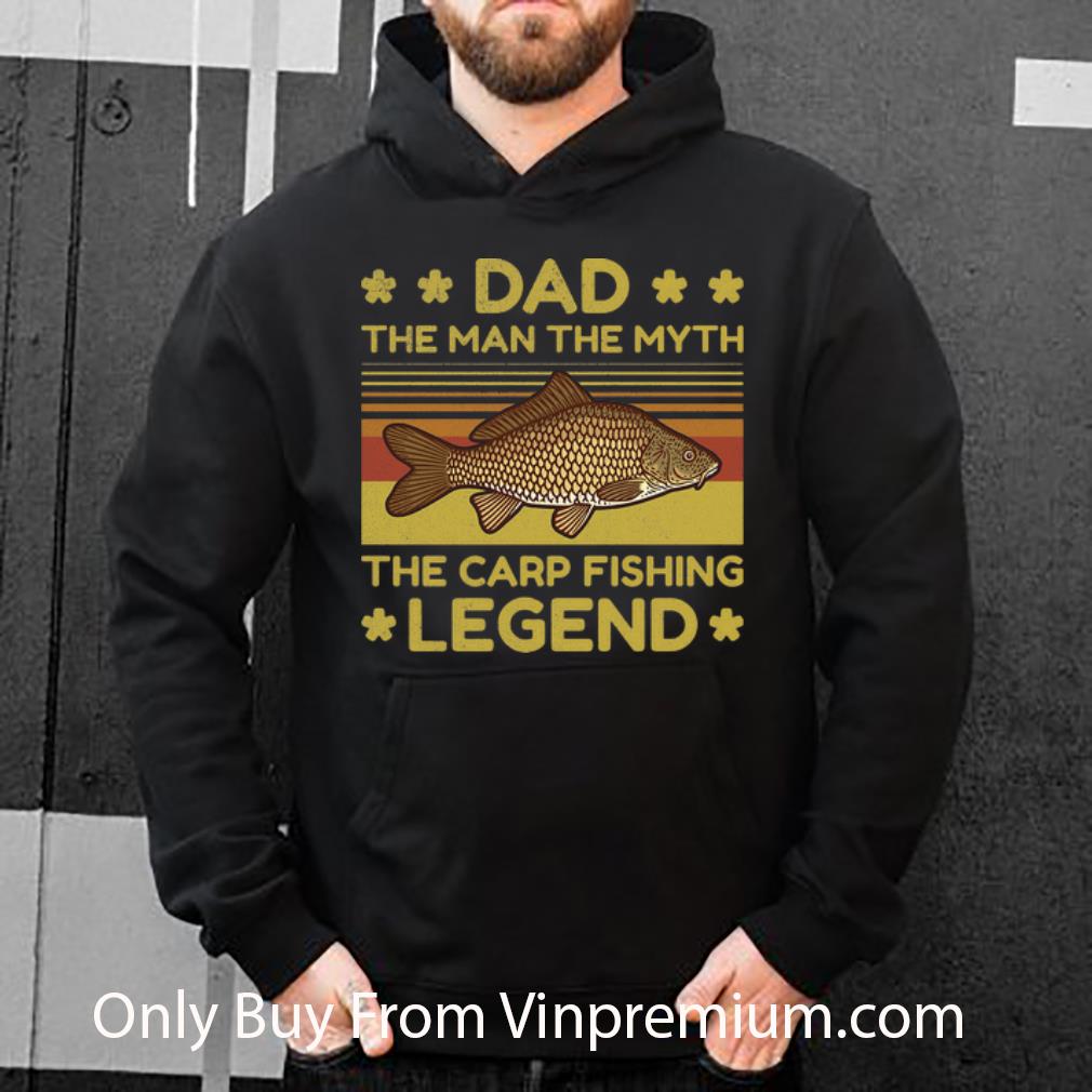 73b4fe9d official vintage dad the man myth the carp fishing legend father s day shirt 4 - Official Vintage Dad The Man Myth The Carp Fishing Legend Father's Day shirt