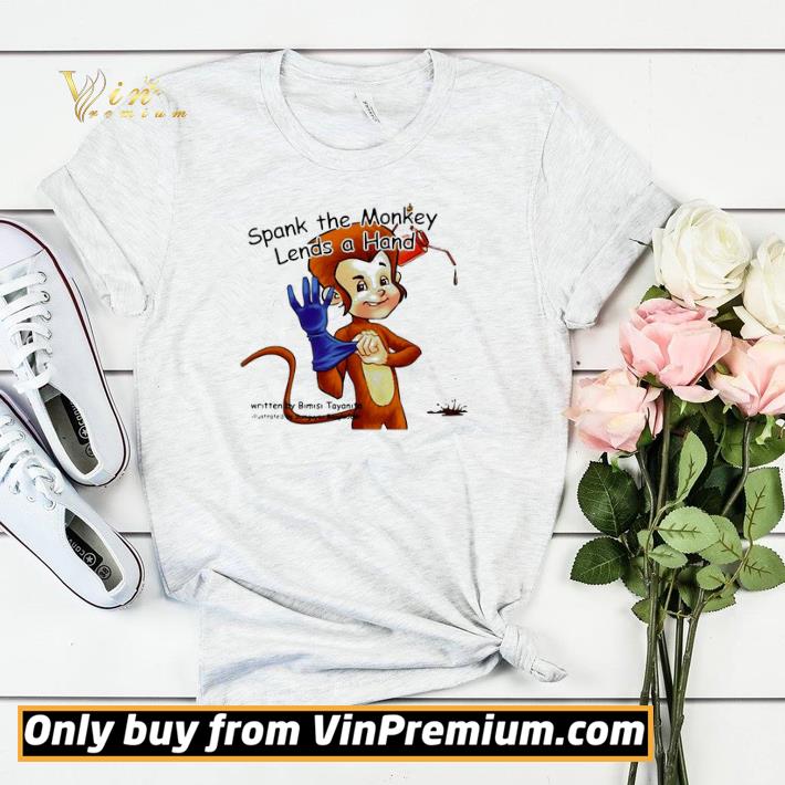 74175fb4 nice spank the monkey lends a hand shirt sweater 4 - Nice Spank The Monkey Lends A Hand shirt sweater
