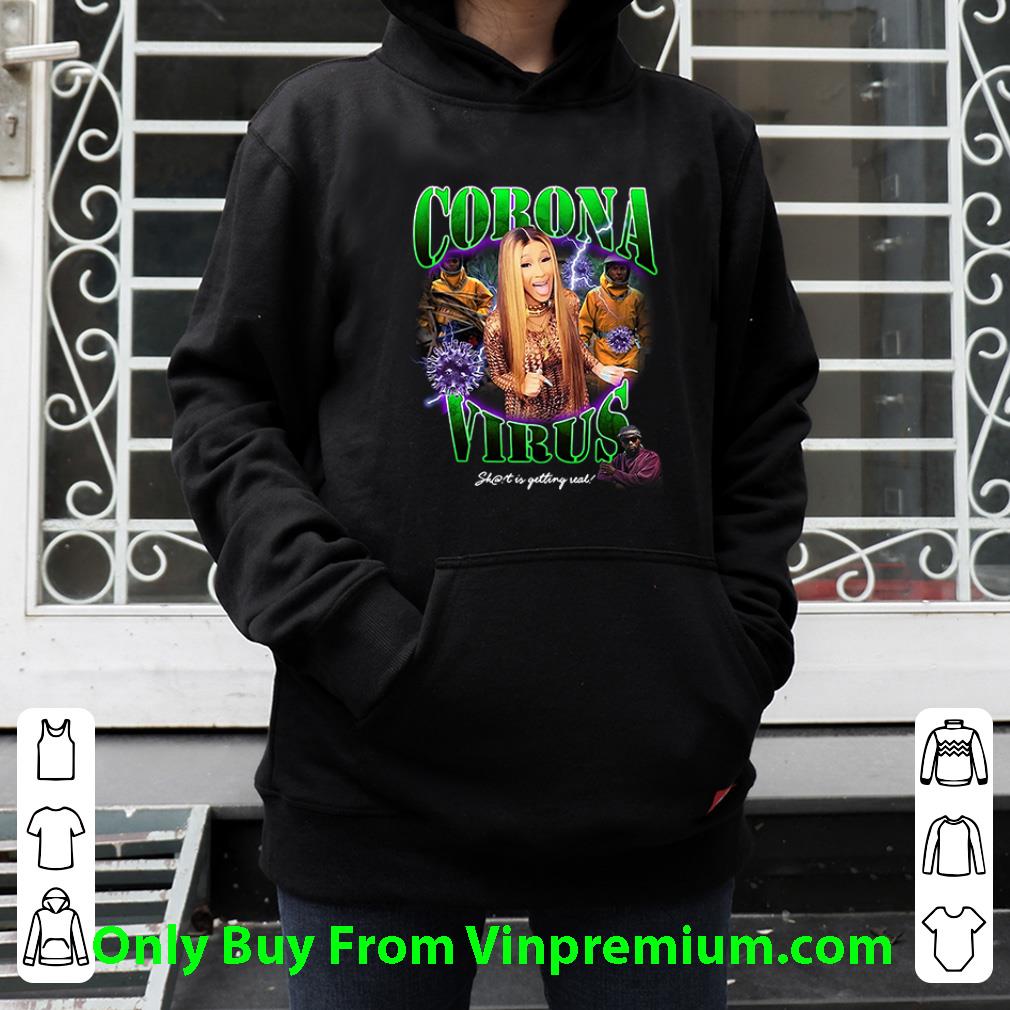 7427f142 awesome cardi b covid 19 short is getting shirt 4 - Awesome Cardi B Covid-19 Short Is Getting shirt