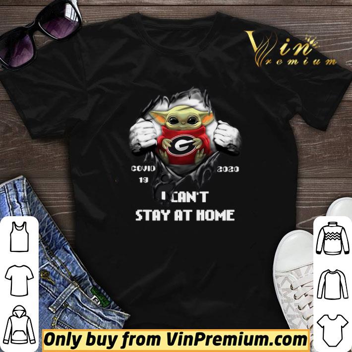 Blood inside me Baby Yoda hug Georgia Bulldogs covid-19 2020 I can’t stay at home shirt sweater Blood inside me Baby Yoda hug Georgia Bulldogs covid-19 2020 I can’t stay at home shirt sweater