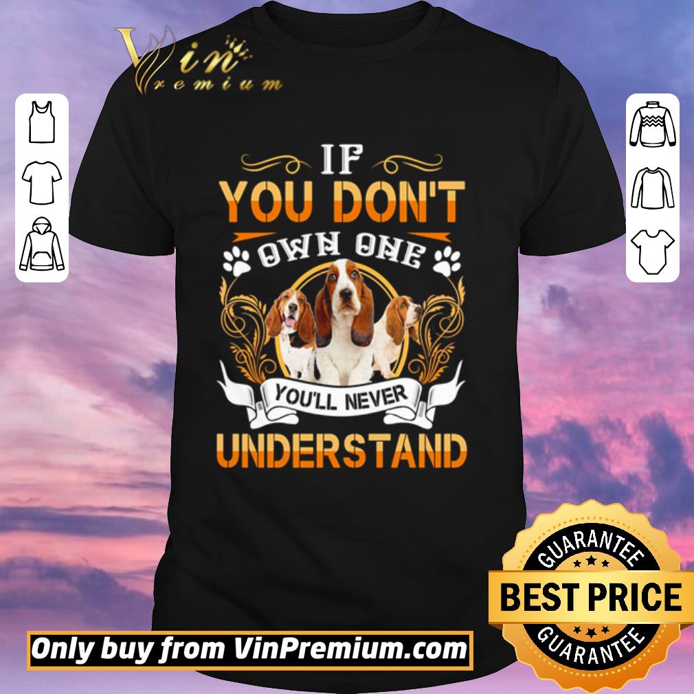 Nice Basset if you dont own one youll never understand shirt sweater
