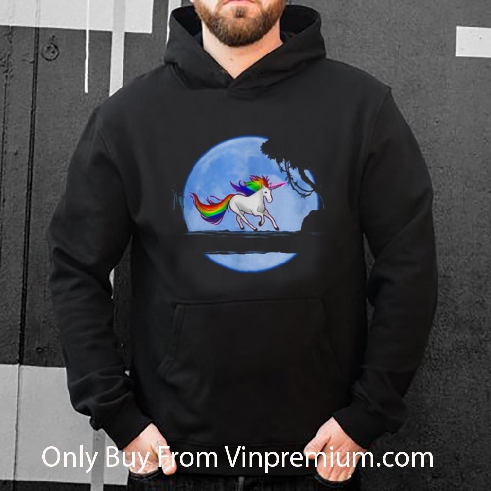 7b3fbd9c hot unicorn on the moon shirt 4 - Hot Unicorn On The Moon shirt