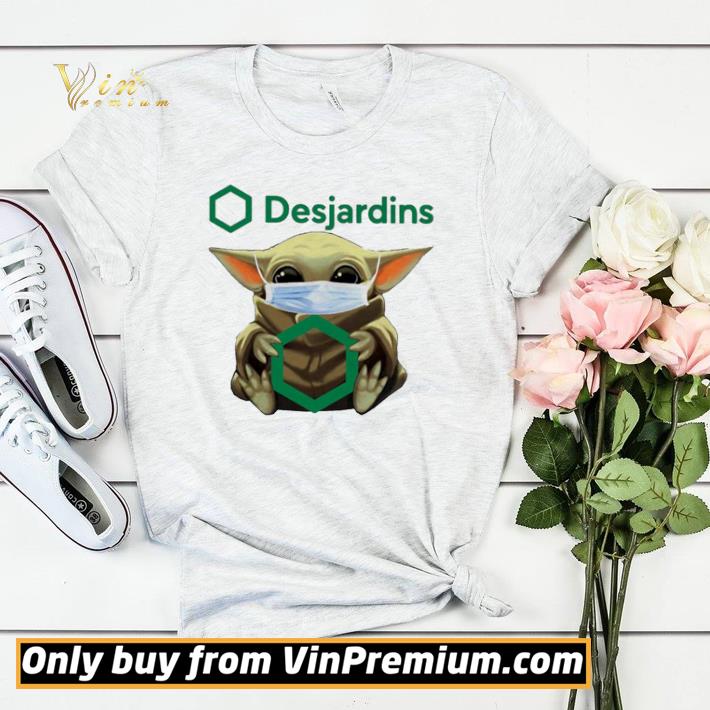 7be9177a baby yoda hug desjardins group shirt sweater 4 - Baby Yoda hug Desjardins Group shirt sweater