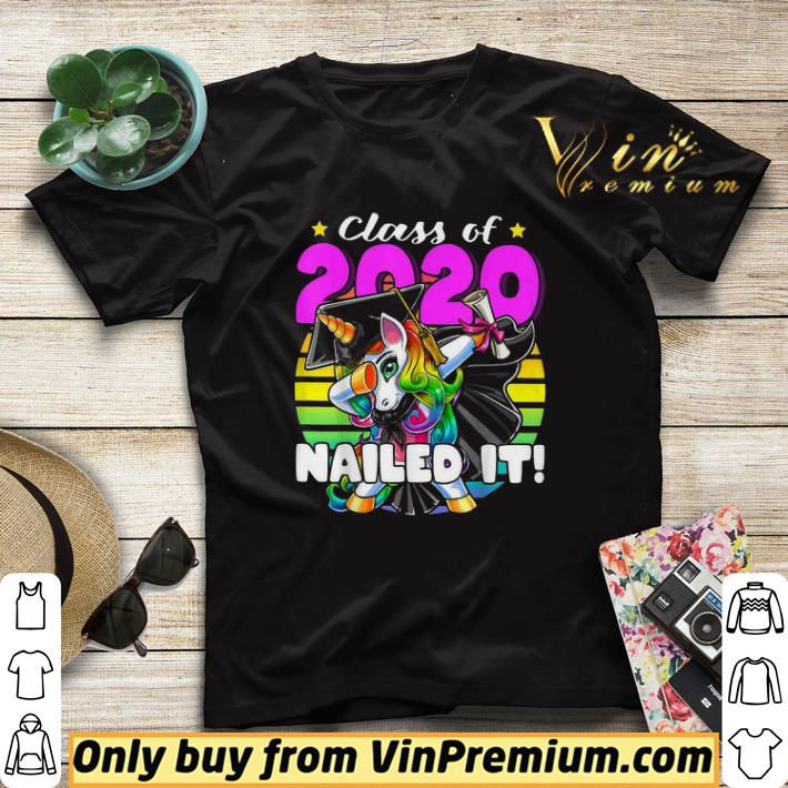 7c28f24f unicorn graduation class of 2020 nailed it shirt sweater 4 - Unicorn Graduation Class Of 2020 Nailed It shirt sweater