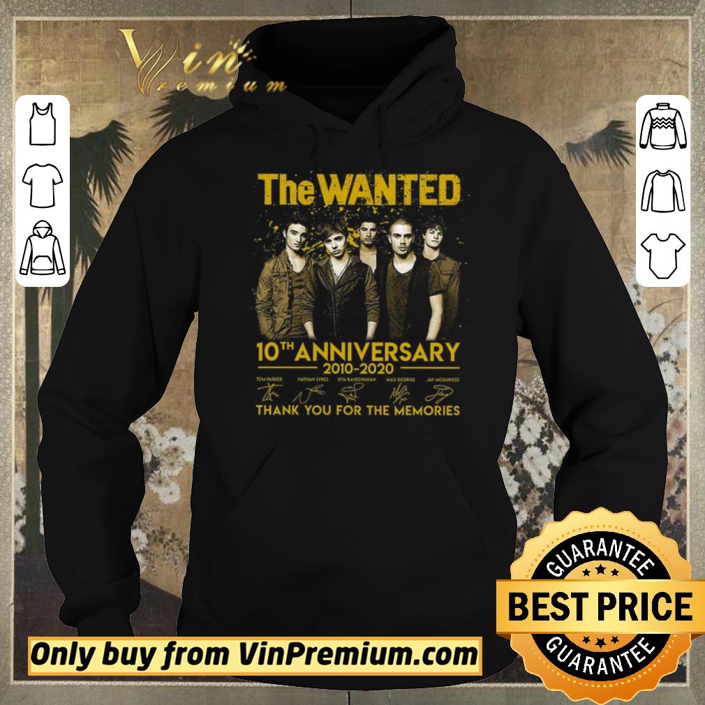 Official Hot The Wanted 10th Anniversary 2010 2020 Signature Thank You For The Memories shirt sweater 7e76ccce official hot the wanted 10th anniversary 2010 2020 signature thank you for the memories shirt sweater 4 - Official Hot The Wanted 10th Anniversary 2010 2020 Signature Thank You For The Memories shirt sweater