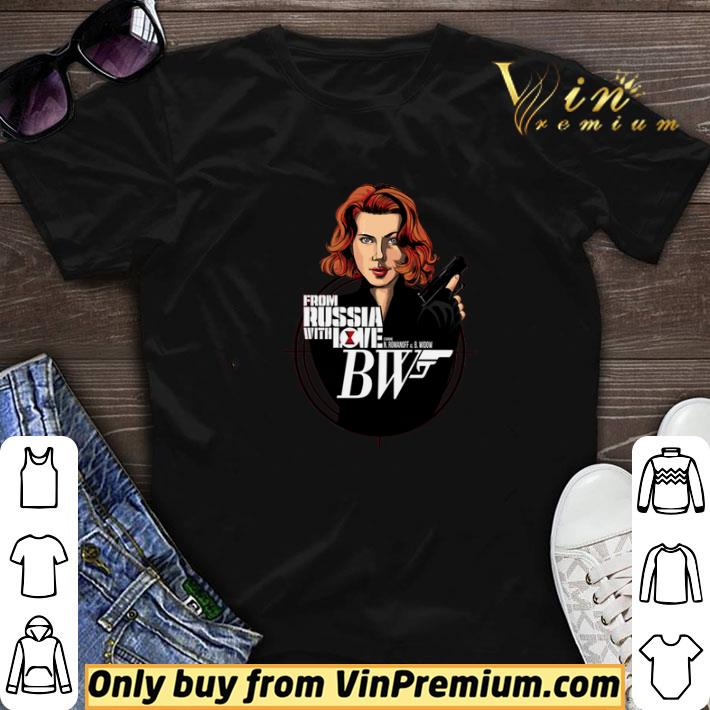 Black Widow From Russia with Love shirt sweater