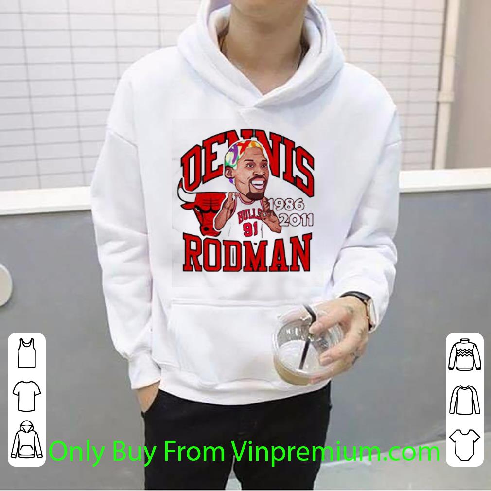 819f5793 pretty dennis rodman chicago bulls 1986 2011 shirt 4 - Pretty Dennis Rodman Chicago Bulls 1986-2011 shirt