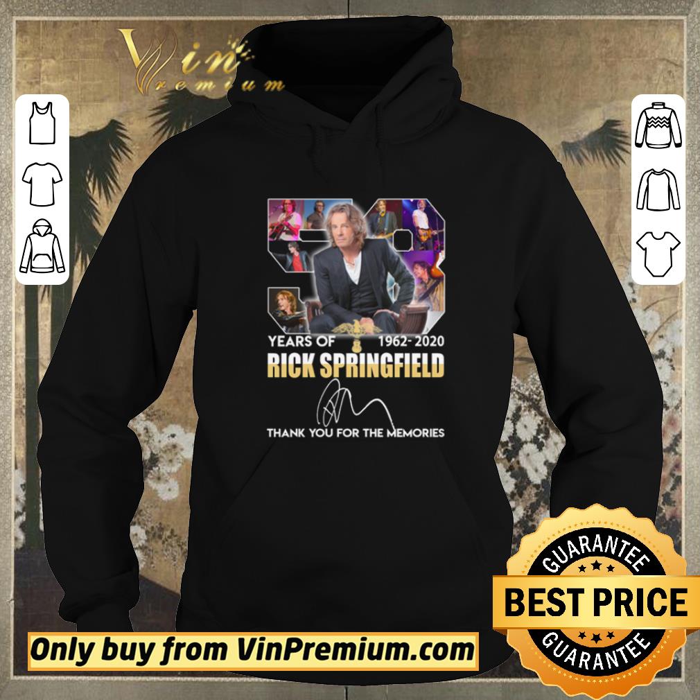 Funny 58 Years of Rick Springfield 1962-2020 thank you for memories signature shirt sweater 81b096b2 funny 58 years of rick springfield 1962 2020 thank you for memories signature shirt sweater 4 - Funny 58 Years of Rick Springfield 1962-2020 thank you for memories signature shirt sweater