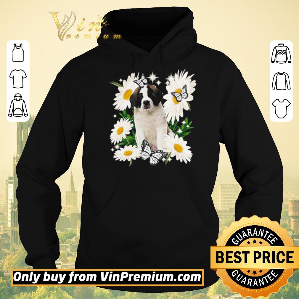 Awesome Original St Bernard Daisy flower Classic shirt sweater 82314bd3 awesome original st bernard daisy flower classic shirt sweater 4 - Awesome Original St Bernard Daisy flower Classic shirt sweater