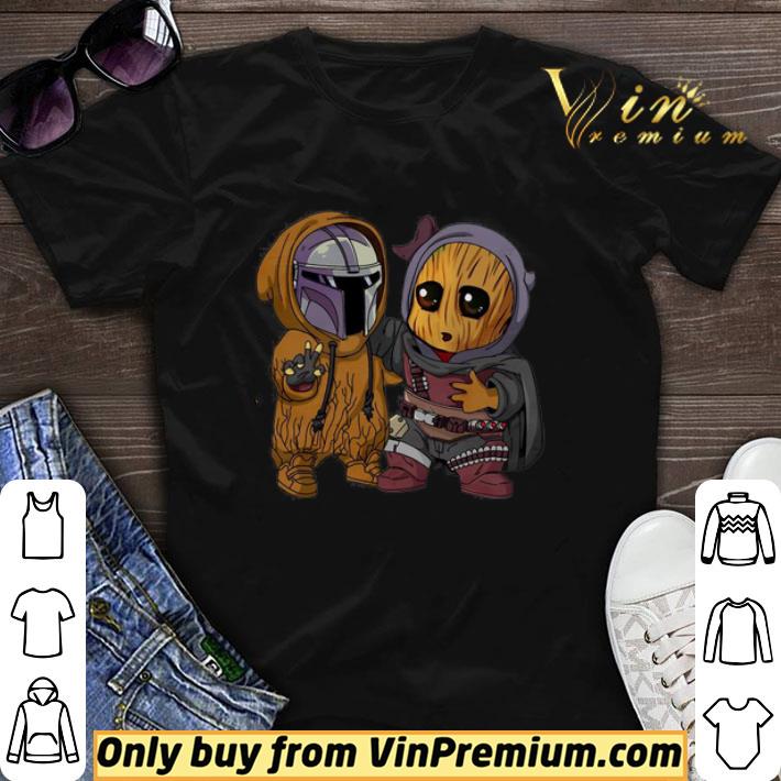 Baby Boba Fett and Baby Groot shirt sweater