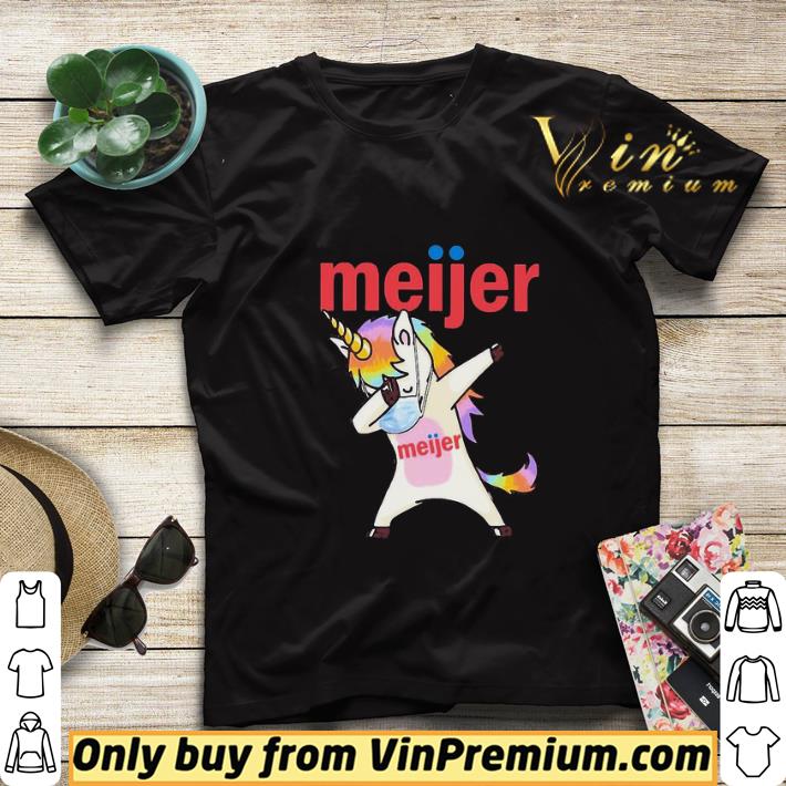 92098a9b unicorn mask dabbing meijer logo shirt sweater 4 - Unicorn mask dabbing meijer logo shirt sweater