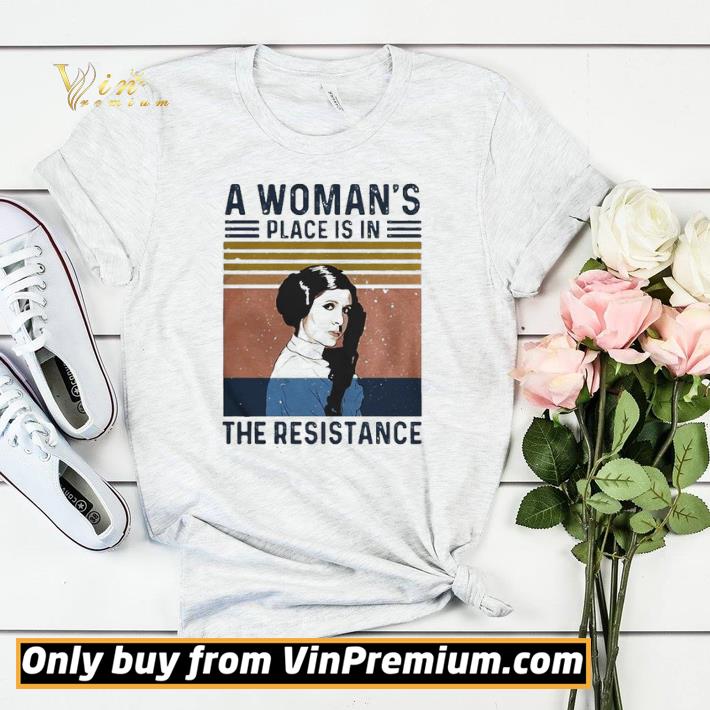 9238aa6e carrie fisher guns a woman s place is in the resistance vintage shirt sweater 4 - Carrie Fisher guns A woman’s place is in the resistance vintage shirt sweater