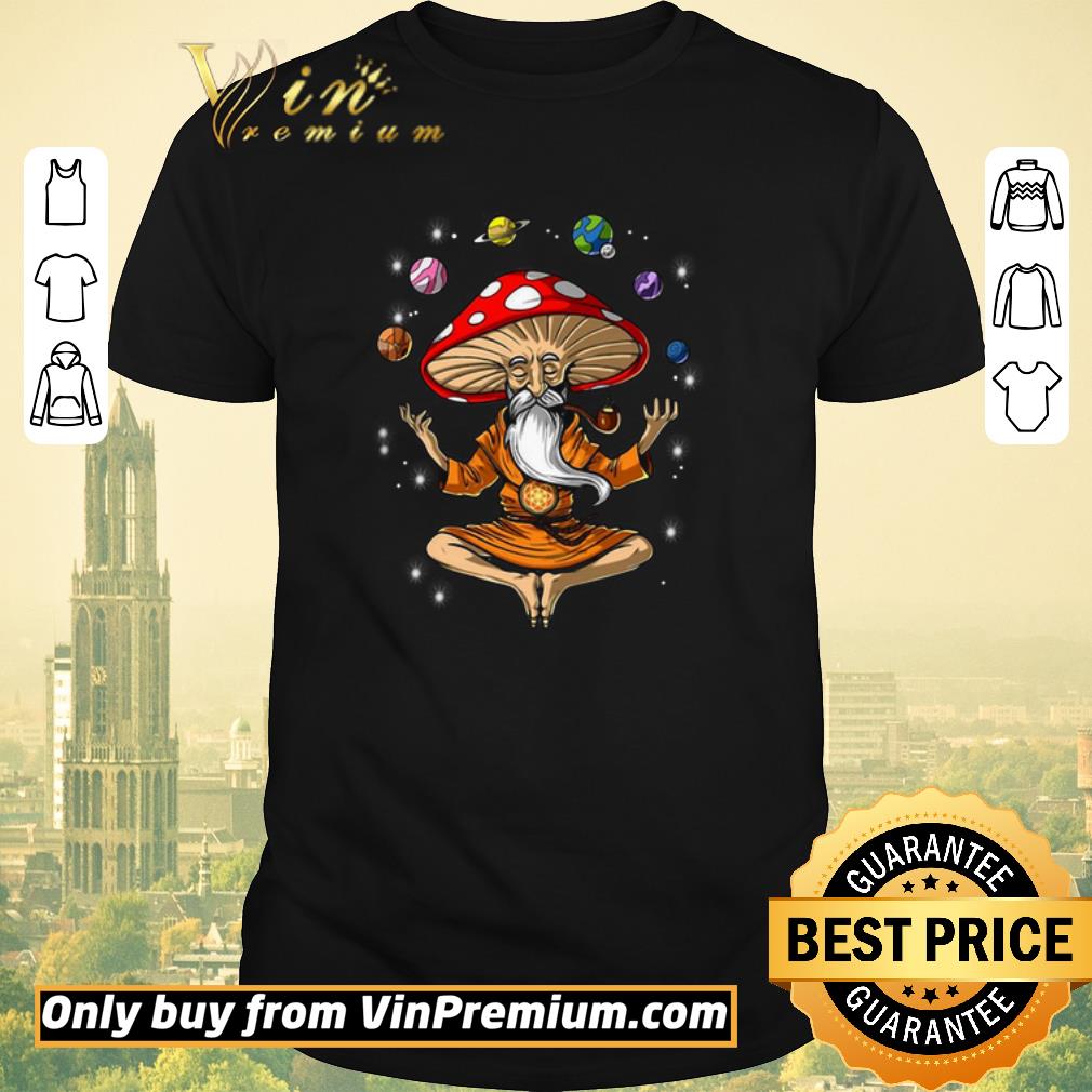 Pretty Meditation Magic Mushrooms Yoga shirt sweater