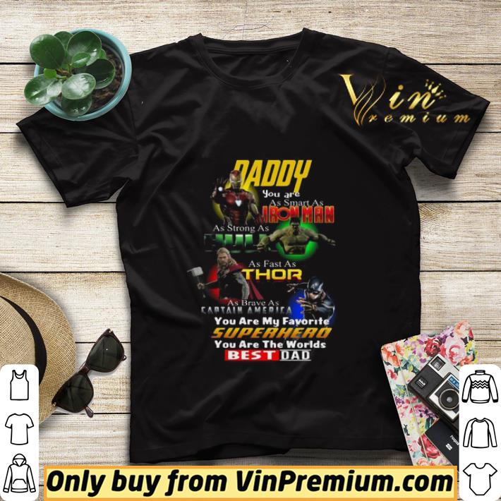 Daddy You are as smart as Ironman as strong as Hulk Superhero Best Dad shirt sweater 9c3bae55 daddy you are as smart as ironman as strong as hulk superhero best dad shirt sweater 4 - Daddy You are as smart as Ironman as strong as Hulk Superhero Best Dad shirt sweater