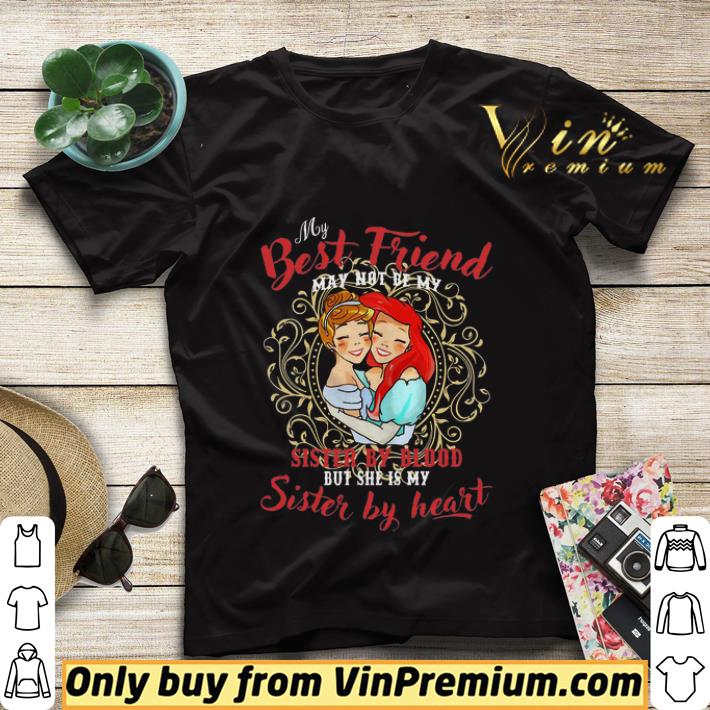 9e07aaf7 cinderella and ariel my best friend sister by blood but she s my sister by heart shirt sweater 4 - Cinderella And Ariel My best friend sister by blood but she’s my sister by heart shirt sweater