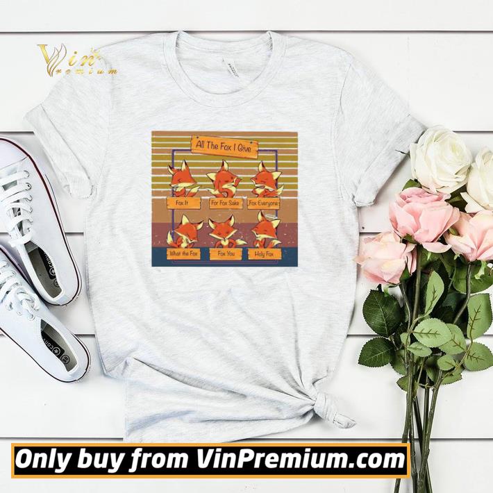 a74e4f01 all the fox i give vintage shirt sweater 4 - All the fox I give vintage shirt sweater