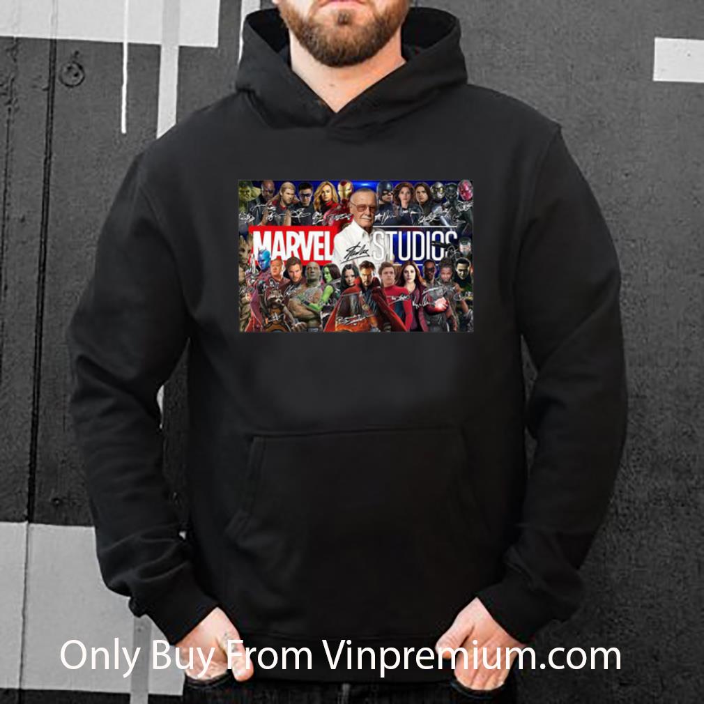aa8fdec6 great marvel studios stan lee and superheroes signatures shirt 4 - Great Marvel Studios Stan Lee And Superheroes Signatures shirt