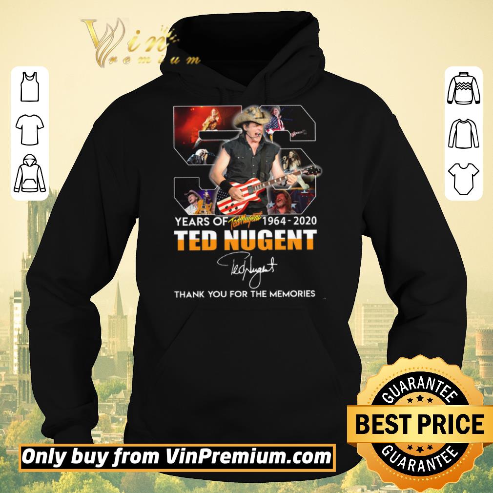 Official 56 Years Of Ted Nugent 1964 2020 Signature Thank You For The Memories shirt sweater b13763d8 official 56 years of ted nugent 1964 2020 signature thank you for the memories shirt sweater 4 - Official 56 Years Of Ted Nugent 1964 2020 Signature Thank You For The Memories shirt sweater