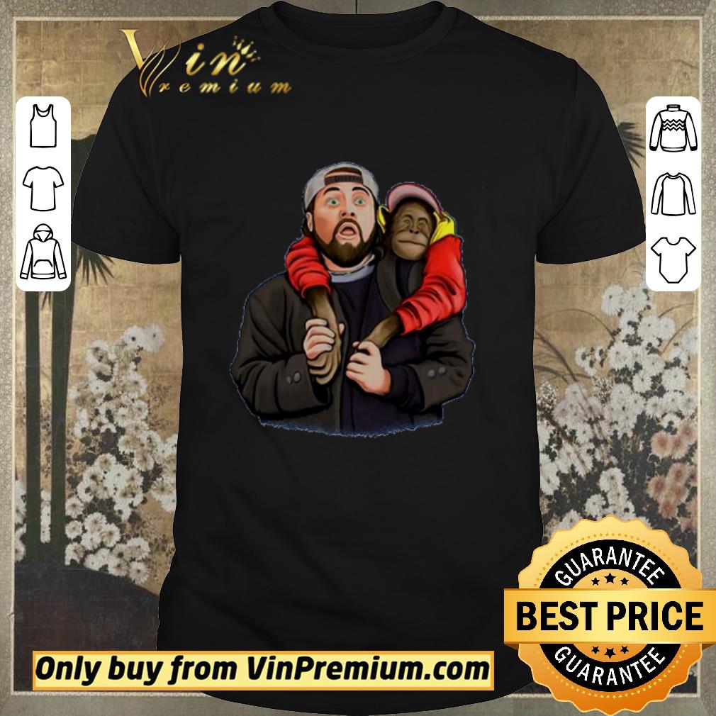 Funny Silent Bob monkey shirt sweater