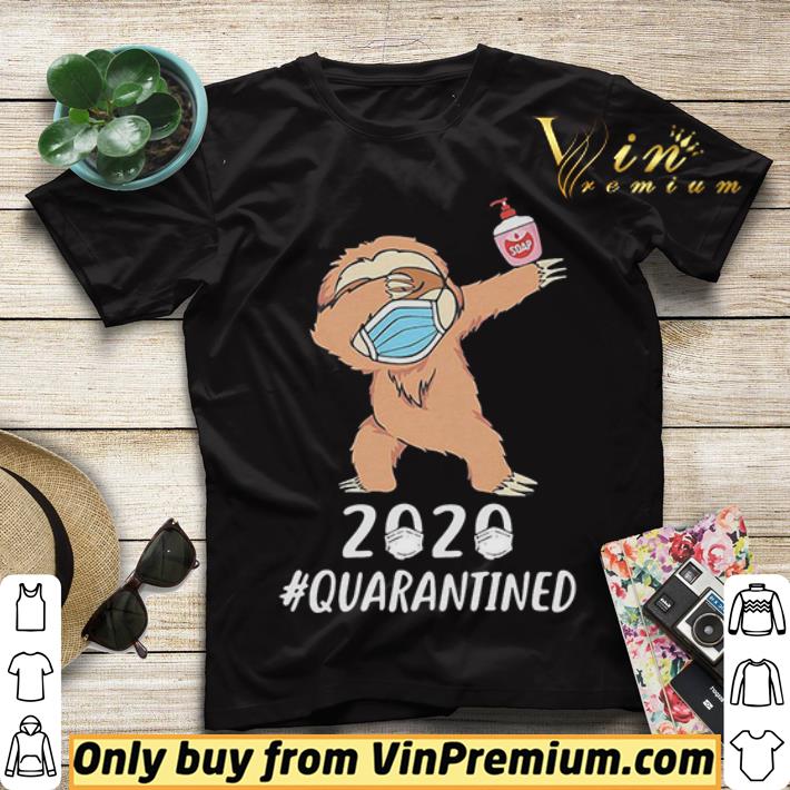 b2c70d13 sloth dabbing face mask 2020 quarantined shirt sweater 4 - Sloth Dabbing Face Mask 2020 Quarantined shirt sweater