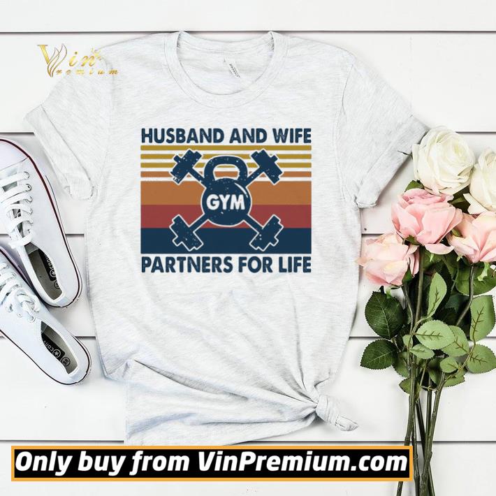b7c3ea16 gym husband and wife partners for life vintage shirt sweater 4 - Gym husband and wife partners for life vintage shirt sweater