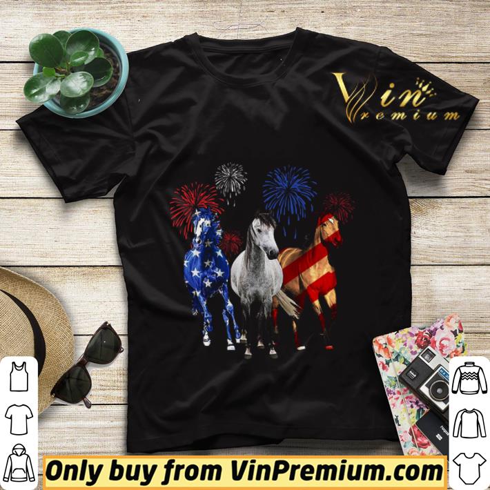 Three Horse 4th Of July Firework American Flag shirt sweater bb2e0025 three horse 4th of july firework american flag shirt sweater 4 - Three Horse 4th Of July Firework American Flag shirt sweater